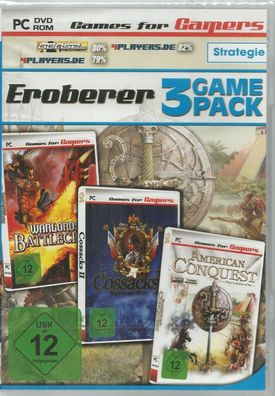 Games for Gamers Eroberer Game Pack 2 (PC, 2013, DVD-Box) NEU & Verschweisst