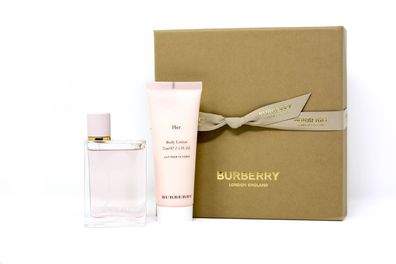 Burberry Her Eau de Parfum Spray 50 ml Bodylotion 75 ml