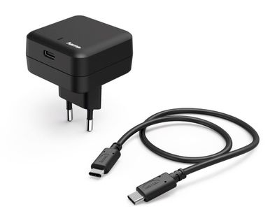 Hama SchnellLadegerät USBC Power Delivery PD Netzteil NetzLader USB C Kabel