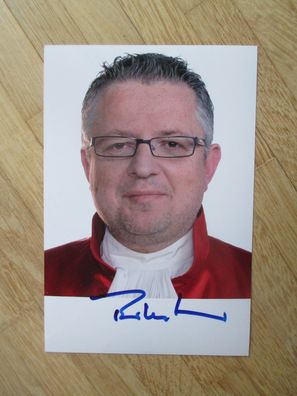 Richter Bundesverfassungsgericht Prof. Dr. Peter M. Huber - handsigniertes Autogramm!