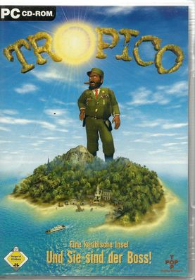 Tropico (PC, 2001, DVD-Box) mit 88 Seiten Handbuch, sehr guter Zustand
