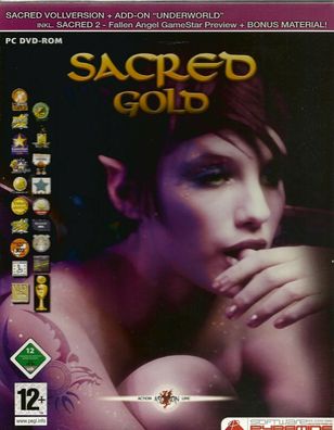 Sacred Gold (PC, 2005, Euro Karton-Box) sehr guter Zustand