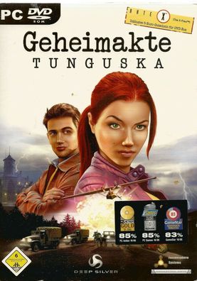 Geheimakte Tunguska (PC, 2006, Euro Karton-Box) komplett mit Steam Code