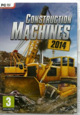 Construction Machines 2014 (PC, 2014, DVD-Box) NEU & Originalverschweisst
