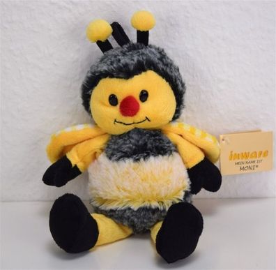 Inware Biene "Moni" 15 cm Plüschtier Stofftier Kuscheltier niedlich weich 6900