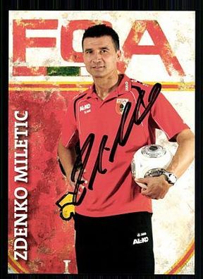 Zdenko Miletic FC Augsburg 2013-14 Autogrammkarte + A 59596