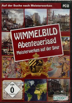 Wimmelbild Abenteuerjagd: Meisterwerken auf der Spur (PC, 2013, DVD-Box) NEU