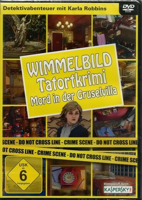 Wimmelbild Tatortkrimi: Mord in der Gruselvilla (PC, 2013, DVD-Box) NEU