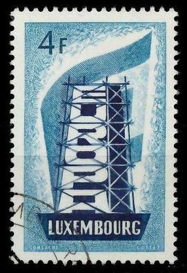 Luxemburg 1956 Nr 557 gestempelt X06A8B2