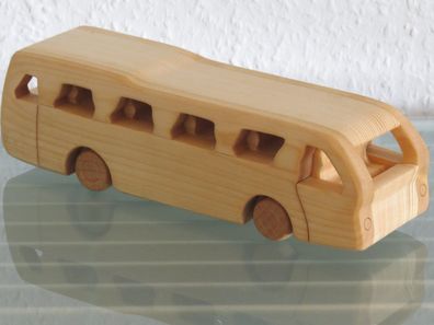 Reisebus Bus Omnibus Fernbus Modellbus Auto Modellauto NEU Holz Handarbeit