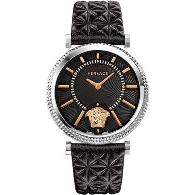 Versace Damen Uhr Armbanduhr V-Helix VQG020015 Leder