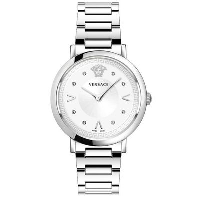 Versace Damen Uhr Armbanduhr Pop Chic VEVD00419 Edelstahl