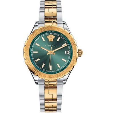 Versace Damen Uhr Armbanduhr Edelstahl Hellenyium V12050016