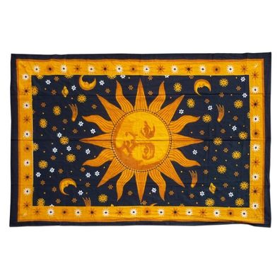 Batik Tuch Sun - 1400x2200mm
