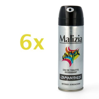 Malizia unisex Osmanthus - Deodorant 6x 125ml