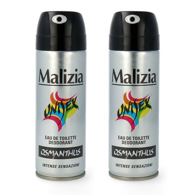 Malizia unisex Osmanthus - Deodorant 2x 125ml