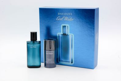 Davidoff Cool Water Eau de Toilette Spray 75 ml Deostick 75 ml Set