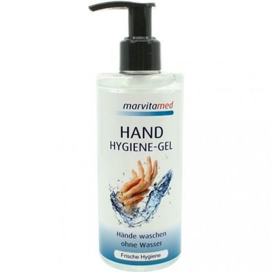 Marvita med Hand Hygiene Gel 250ml Pumpe, m. Aloe Vera