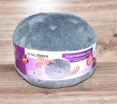 Kuschelkissen Vibrationsfunktion Vibrations Massage Stufen Kissen VITALmaxx NEU