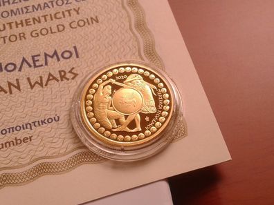 200 euro 2020 PP Griechenland Gold Persische Kriege - nur 750 Ex. - Rarität