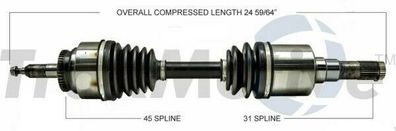 Antriebswelle Vorn Links Ford F-150 F150 , Expedition Bj. 2007-15 AL1Z3A427B