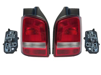 Rückleuchte Heckleuchte Rücklicht Li + Re Set Lampenträger für VW T5 Multivan