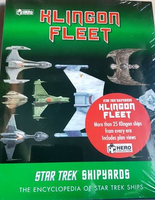 Star Trek Designing Shipyards Starfleet Ships: Klingon Fleet Book Eaglemoss in engl.