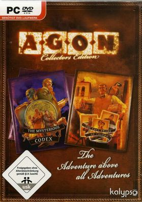 Agon - Collectors Edition (PC, 2008, DVD-Box) NEU & Originalverschweisst