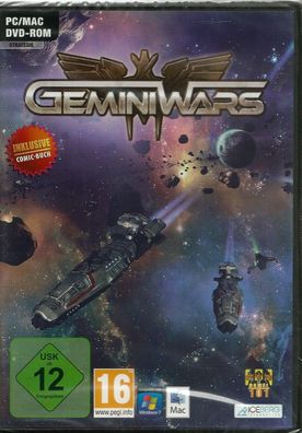 Gemini Wars (PC, 2012, DVD-Box) NEU & Originalverschweisst