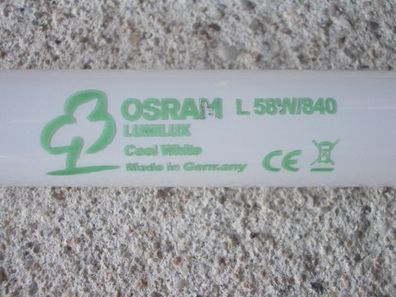 150 151 151,4 cm 1,5 m Osram L 58w/840 LumiLux Cool White Made in Germany CE