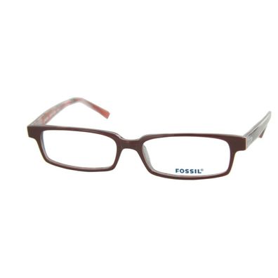 Fossil Brille Brillengestell London rotbraun OF2013606