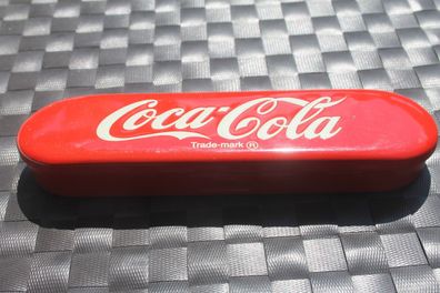Patronenfüller "Coca-Cola"; Patronen-Füllfederhalter, M-Feder, meergrün, in Metallbox