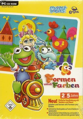 Muppet Babies: Farben und Formen (PC, 2004, DVD-Box) NEU & Originalverschweisst