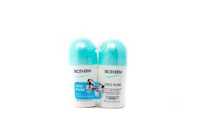 Biotherm Deo Pure Deo Roller 75 ml Doppelpackung