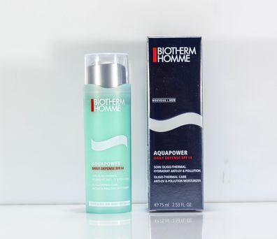Biotherm Homme Aquapower Creme Daily Defense SPF 14 75 ml
