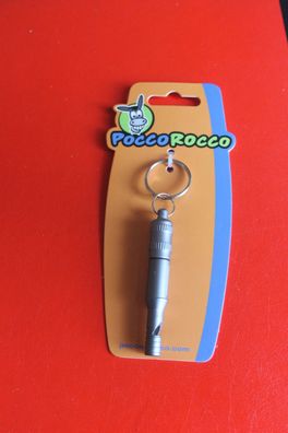 Schlüsselanhänger Pocco Rocco, "Emergency Whistle"