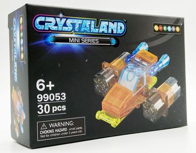 N-Brix Crystaland Mini Series Bausteine - 99053 Düsenflieger (30 Teile)