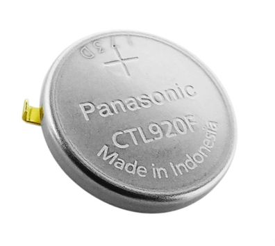 Citizen Akku Panasonic Batterie LiIon Knopfzelle mit Fähnchen CTL920F
