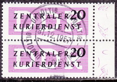 DDR 2x  B II O Dienstmarke #016664