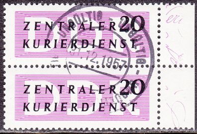 DDR 2x  B II O Dienstmarke #016665