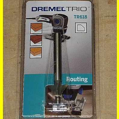 Dremel Trio Fasenfräser 9,5 mm - TR618 - Schaft 4,8 mm