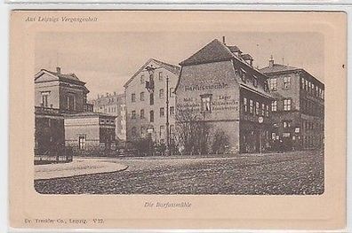 60695 Ak Leipzig, Aus Leipzigs Vergangenheit: Die Barfussmühle um 1900