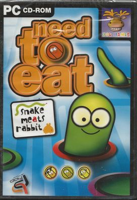 Need to Eat (PC, 2004, DVD-Box) NEU & Originalverschweisst