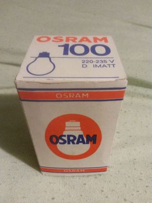 originale Osram echte GlühBirne Lampe 100 w 100w e27 WärmeLampe HeizStrahler kein LED