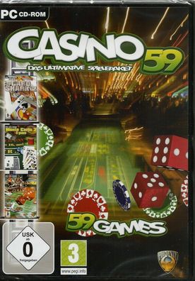 Casino 59 (PC, 2009, DVD-Box) NEU & Originalverschweisst