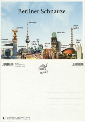 Ansichtskarte Berliner Schnauze. postalisch nicht gelaufen Postkarte