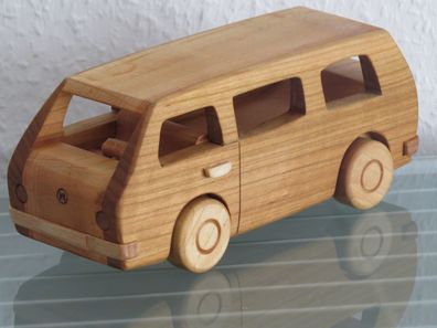 Oldtimer Bus Minibus Holzauto Modellauto Auto Unikat Holz Handarbeit groß