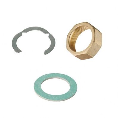 Solar Verschaubung Fitting SET Edelstahl Wellrohr DN20 Solarthermie Fittingsatz