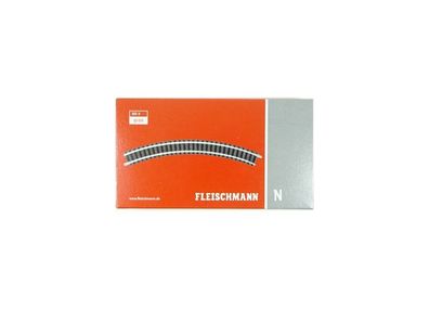 Fleischmann N 9120, 20 x gebogenes Gleis R1, neu, OVP