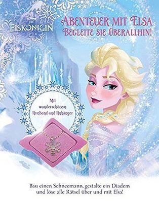 Disney Frozen Die Eiskönigin Abenteuer mit Elsa inkl. Armband mit Anhänger NEU